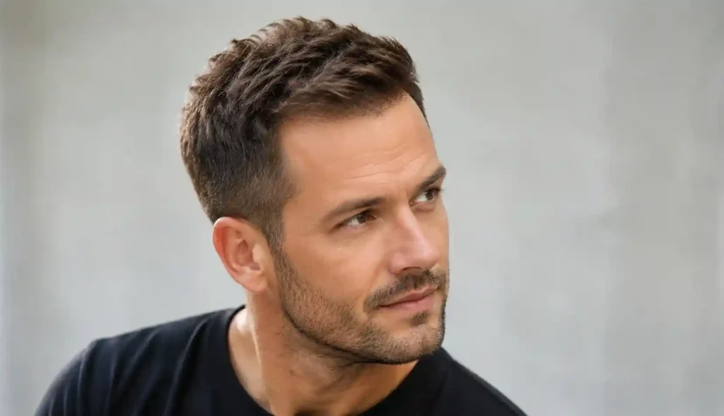 Beste Frisuren – kurzer Männerhaarschnitt mit klassischem, gepflegtem Look